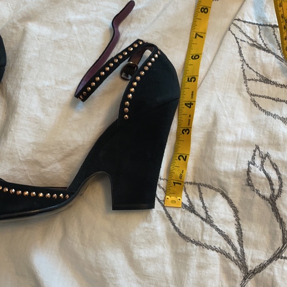 Marc Jacobs ankle strap suede heels size 37 - Picture 6 of 8